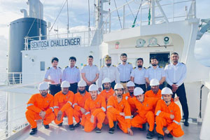 Change of crew nationality MV Sentosa Challenger